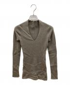 Whim Gazetteウィムガゼット）の古着「薄手ニット」｜グレー