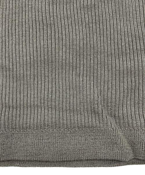 Whim Gazette（ウィムガゼット）Whim Gazette (ウィムガゼット) 薄手ニット グレー サイズ:Fの古着・服飾アイテム