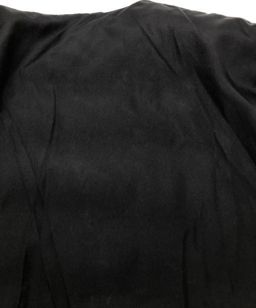 MARECHAL TERRE（マルシャルテル）MARECHAL TERRE (マルシャルテル) ノーカラーダウンジャケット ブラック サイズ:2の古着・服飾アイテム