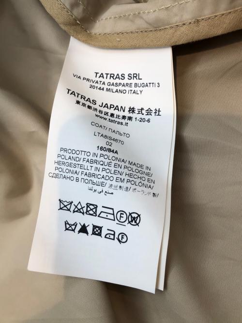 TATRAS（タトラス）TATRAS (タトラス) コットンナイロンモッズコートジャケット ベージュ サイズ:不明の古着・服飾アイテム