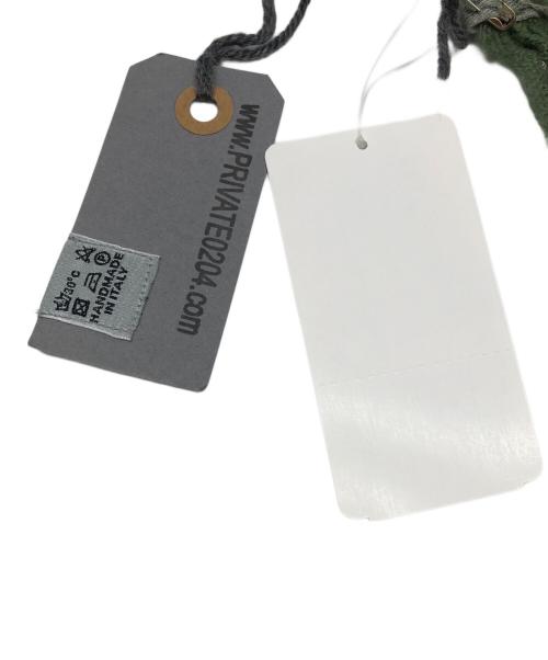 private 0204（プライベート0204）private 0204 (プライベート0204) カシミヤストール グリーンの古着・服飾アイテム