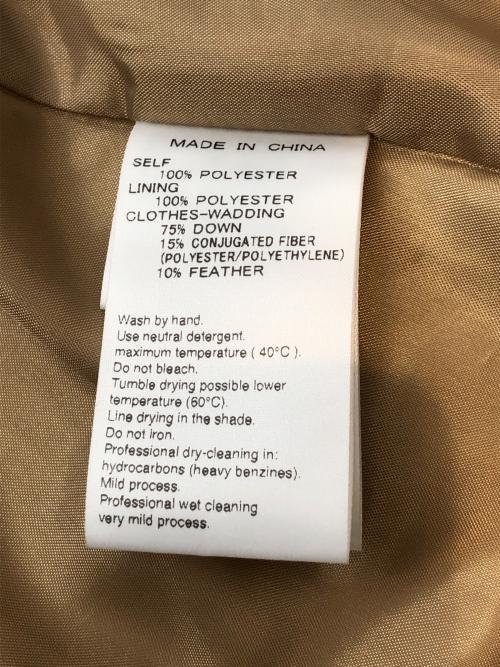 SALON adam et rope'（サロンアダムエロペ）SALON adam et rope' (サロンアダムエロペ) ダウンコート ベージュ サイズ:Ｆの古着・服飾アイテム