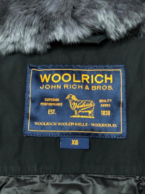 WOOLRICH（ウールリッチ）WOOLRICH (ウールリッチ) ダウンコート ブラック サイズ:XSの古着・服飾アイテム