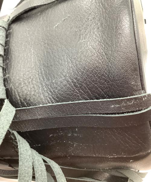 J&M DAVIDSON（ジェイ＆エム デヴィッドソン）J&M DAVIDSON (ジェイ＆エム デヴィッドソン) フリンジショルダーバッグ ブラックの古着・服飾アイテム