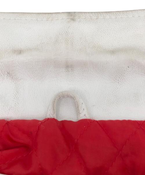 HORN WORKS（ホーンワークス）HORN WORKS (ホーンワークス) ダブルライダースジャケット ホワイト サイズ:Mの古着・服飾アイテム