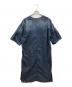 MM6 Maison Margiela (エムエムシックスメゾンマルジェラ) 半袖ワンピース　デニム ブルー サイズ:40：11000円