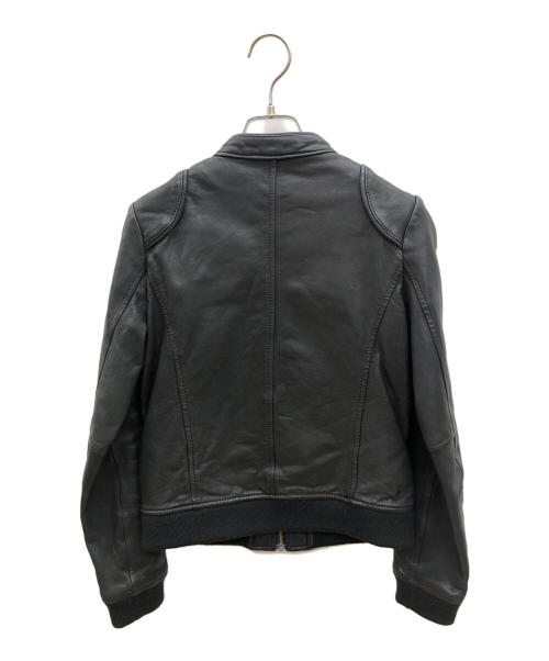 Hysteric Glamour（ヒステリックグラマー）Hysteric Glamour (ヒステリックグラマー) シングルライダースジャケット　Y2K ブラック サイズ:FREEの古着・服飾アイテム