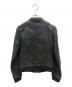 Hysteric Glamour (ヒステリックグラマー) シングルライダースジャケット　Y2K ブラック サイズ:FREE：12000円