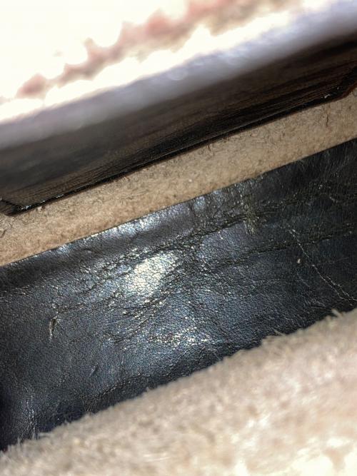 BIGOTRE（ビゴター）BIGOTRE (ビゴター) がま口ハンドバッグ グリーンの古着・服飾アイテム