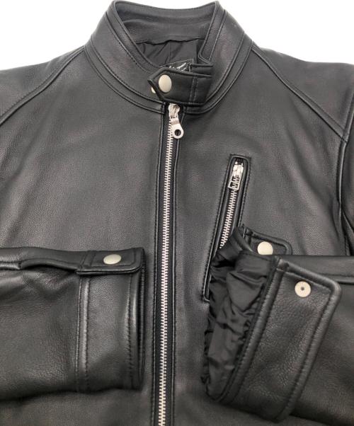 RATTLE TRAP（ラトルトラップ）RATTLE TRAP (ラトルトラップ) レザーライダースジャケット ブラック サイズ:Lの古着・服飾アイテム