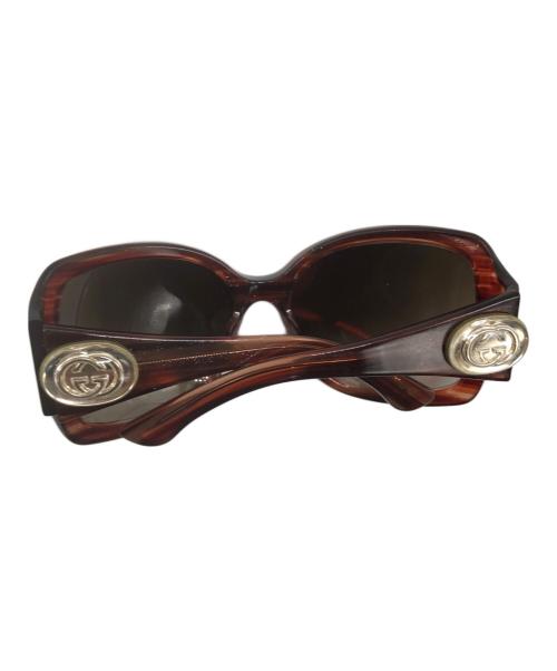 GUCCI（グッチ）GUCCI (グッチ) GG ブラウン サイズ:59□18の古着・服飾アイテム
