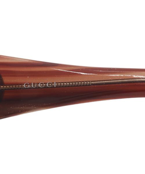 GUCCI（グッチ）GUCCI (グッチ) GG ブラウン サイズ:59□18の古着・服飾アイテム