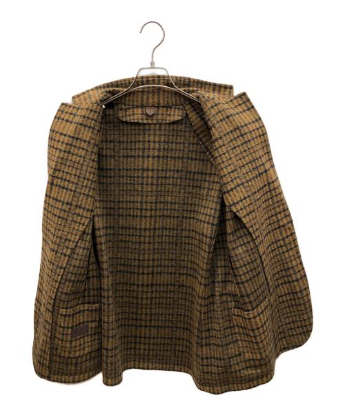 UNITED ARROWS（ユナイテッドアローズ）UNITED ARROWS (ユナイテッドアローズ) テーラードジャケット　2024AWモデル　LANIFICIO ROMA社製ジャージ素材使用 ブラウン サイズ:48の古着・服飾アイテム