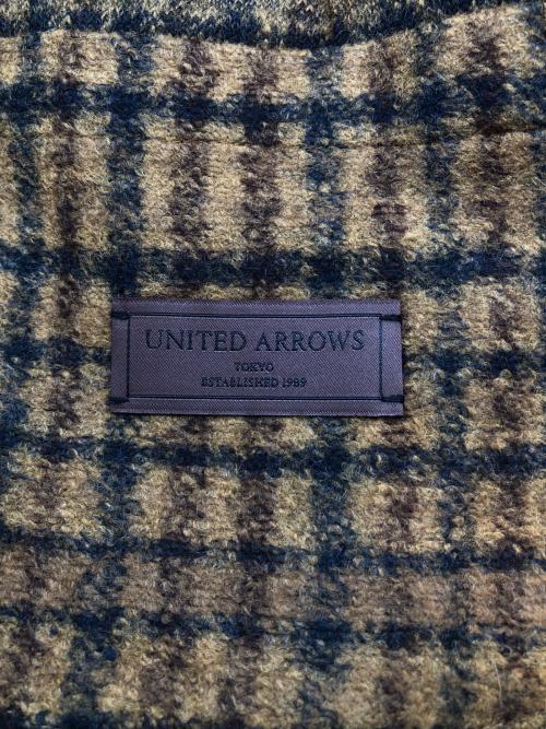 UNITED ARROWS（ユナイテッドアローズ）UNITED ARROWS (ユナイテッドアローズ) テーラードジャケット　2024AWモデル　LANIFICIO ROMA社製ジャージ素材使用 ブラウン サイズ:48の古着・服飾アイテム
