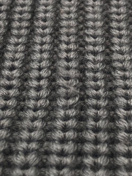 BATONER（バトナ―）BATONER (バトナ―) SIGNATURE クルーネックプルオーバーニット グレー サイズ:1の古着・服飾アイテム