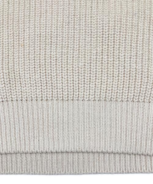 BATONER（バトナ―）BATONER (バトナ―) SIGNATUREクルーネックニット アイボリー サイズ:1の古着・服飾アイテム