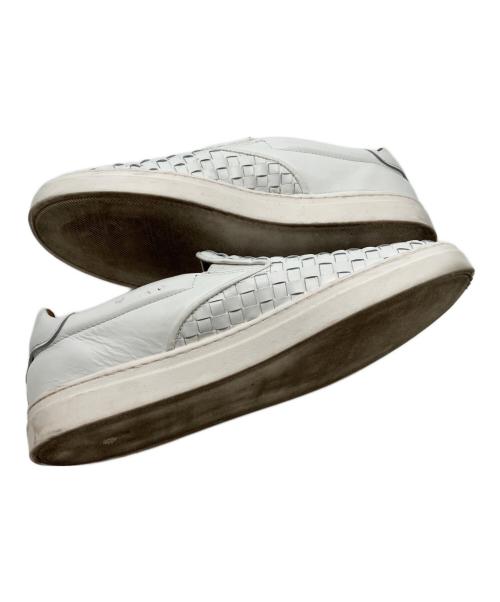 UNICOLA（ユニコラ）UNICOLA (ユニコラ) スリッポン ホワイト サイズ:25.5の古着・服飾アイテム