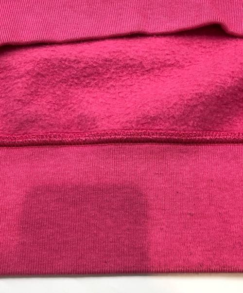 SUPREME（シュプリーム）SUPREME (シュプリーム) 裏起毛スウェット　Zig Zag Stitch Panel Crewneck ピンク×ライトグレー サイズ:Lの古着・服飾アイテム