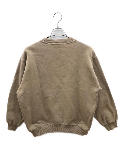 OLD GAP（オールドギャップ）OLD GAP (オールドギャップ) 90s前Vロゴ刺繍スウェット　古着 ベージュ サイズ:Lの古着・服飾アイテム
