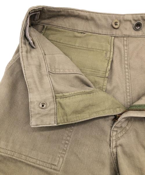 DRAWER（ドゥロワー）DRAWER (ドゥロワー) サスペンダー付パンツ ベージュ サイズ:34の古着・服飾アイテム