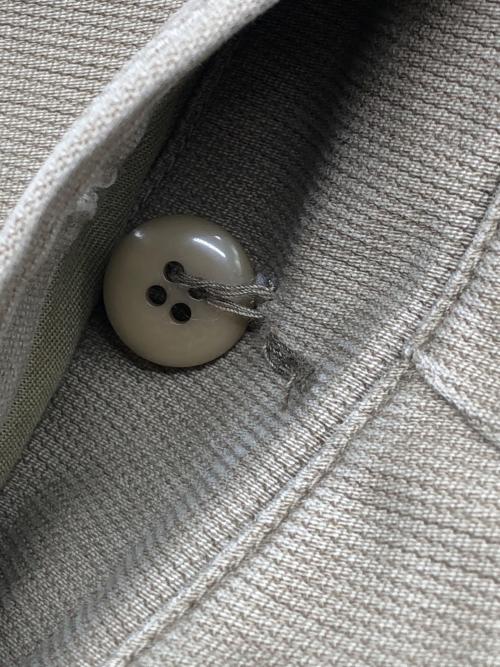 DRAWER（ドゥロワー）DRAWER (ドゥロワー) サスペンダー付パンツ ベージュ サイズ:34の古着・服飾アイテム