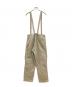 DRAWER (ドゥロワー) サスペンダー付パンツ ベージュ サイズ:34：6000円