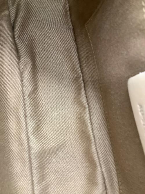 Salvatore Ferragamo（サルヴァトーレ フェラガモ）Salvatore Ferragamo (サルヴァトーレ フェラガモ) ガンチーニプリントPVCハンドバッグ ホワイト×ベージュの古着・服飾アイテム