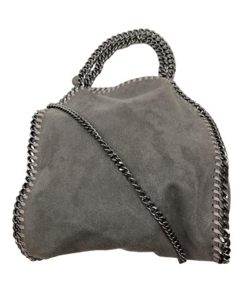 STELLA McCARTNEY（ステラマッカートニー）STELLA McCARTNEY (ステラマッカートニー) ファラベラミニ チェーントートバッグ グレーの古着・服飾アイテム