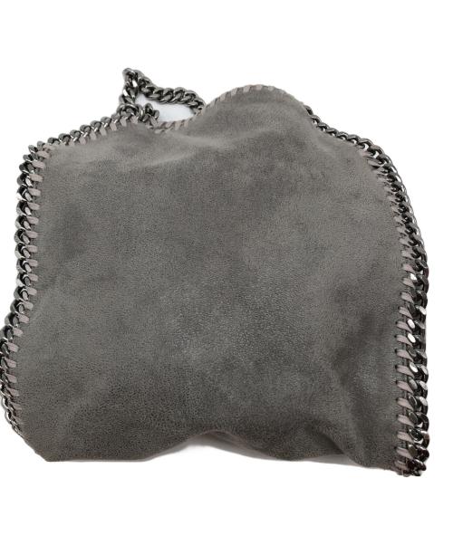 STELLA McCARTNEY（ステラマッカートニー）STELLA McCARTNEY (ステラマッカートニー) ファラベラミニ チェーントートバッグ グレーの古着・服飾アイテム