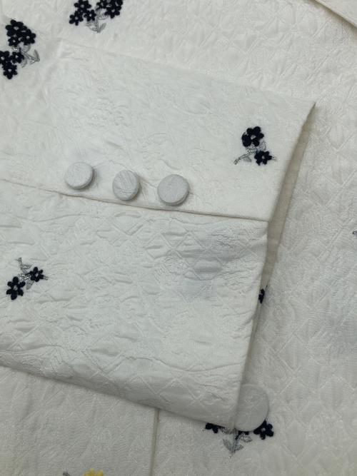 Bibiy.（ビビィ）Bibiy. (ビビィ) テーラードジャケット ホワイト サイズ:Fの古着・服飾アイテム