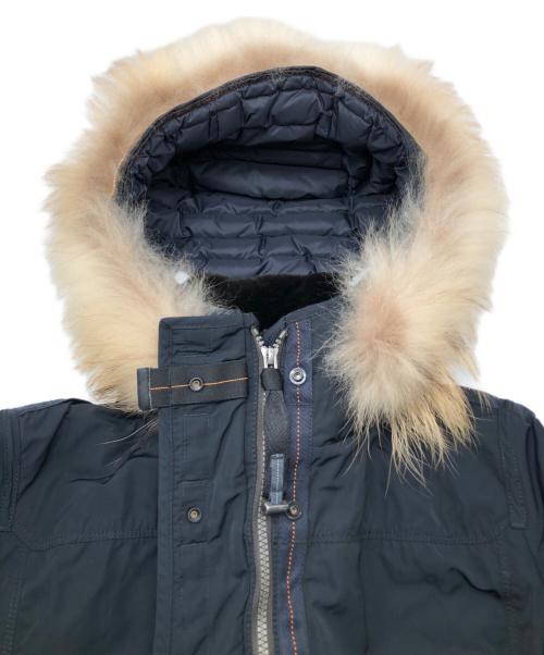 PJS（ピージェーエス）PJS (ピージェーエス) ダウンジャケット ブラック サイズ:Mの古着・服飾アイテム