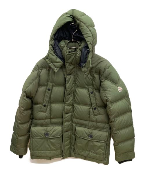 MONCLER（モンクレール）MONCLER (モンクレール) ダウンジャケット カーキ サイズ:１の古着・服飾アイテム