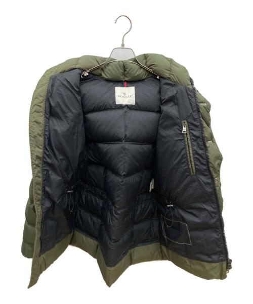 MONCLER（モンクレール）MONCLER (モンクレール) ダウンジャケット カーキ サイズ:１の古着・服飾アイテム