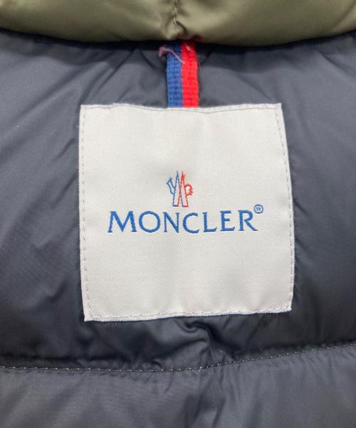 MONCLER（モンクレール）MONCLER (モンクレール) ダウンジャケット カーキ サイズ:１の古着・服飾アイテム