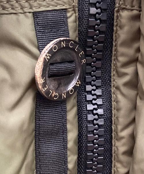MONCLER（モンクレール）MONCLER (モンクレール) ダウンジャケット カーキ サイズ:１の古着・服飾アイテム