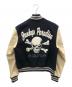 JKPD (ジャンキーパラダイス) 袖レザースタジャン ブラック×ベージュ サイズ:Ｍ：12000円