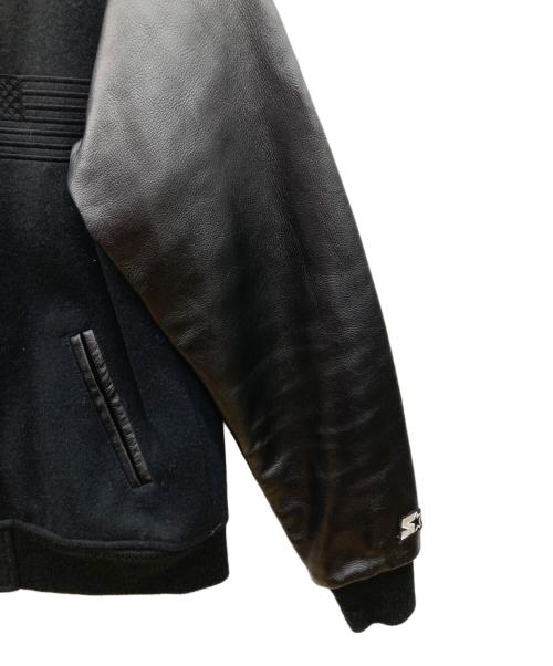 RHC Ron Herman（アールエイチシー ロンハーマン）RHC Ron Herman (アールエイチシー ロンハーマン) Starter BLACK LABEL (スターターブラックレーベル) スタジャン ブラック サイズ:Sの古着・服飾アイテム