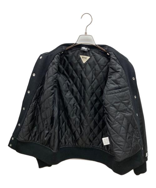 RHC Ron Herman（アールエイチシー ロンハーマン）RHC Ron Herman (アールエイチシー ロンハーマン) Starter BLACK LABEL (スターターブラックレーベル) スタジャン ブラック サイズ:Sの古着・服飾アイテム