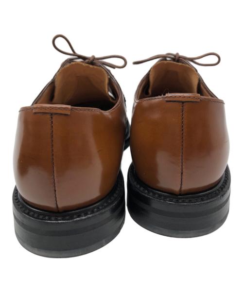 CHURCH'S（チャーチ）CHURCH'S (チャーチ) フラワーパッチワークレースアップシューズ ブラウン サイズ:25cmの古着・服飾アイテム