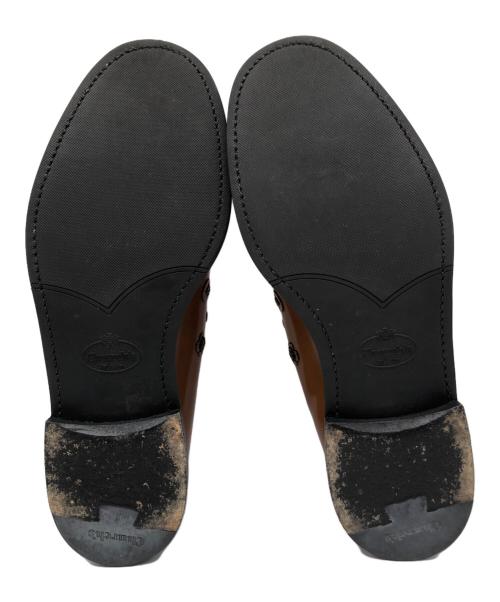 CHURCH'S（チャーチ）CHURCH'S (チャーチ) フラワーパッチワークレースアップシューズ ブラウン サイズ:25cmの古着・服飾アイテム