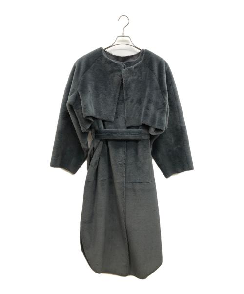 Ameri（アメリ）Ameri (アメリ) MANY WAY USEFUL BOA COAT ダークグレー サイズ:Sの古着・服飾アイテム