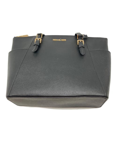 MICHAEL KORS（マイケル・コース）MICHAEL KORS (マイケル・コース) トートバッグ ブラックの古着・服飾アイテム