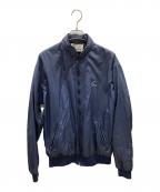 IZOD LACOSTEアイゾッド ラコステ）の古着「70sナイロンジャケット」｜ネイビー