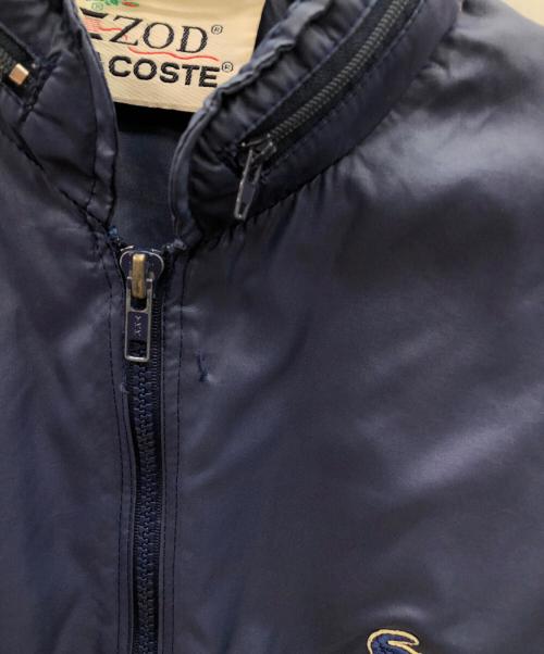 IZOD LACOSTE（アイゾッド ラコステ）IZOD LACOSTE (アイゾッド ラコステ) 70sナイロンジャケット ネイビー サイズ:Ｍの古着・服飾アイテム