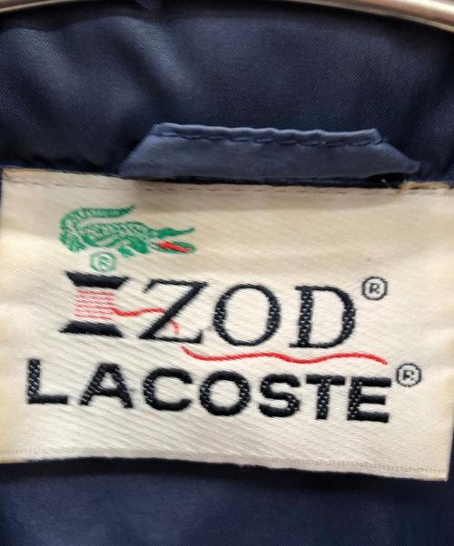 IZOD LACOSTE（アイゾッド ラコステ）IZOD LACOSTE (アイゾッド ラコステ) 70sナイロンジャケット ネイビー サイズ:Ｍの古着・服飾アイテム