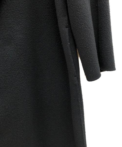 LIDnM（リドム）LIDnM (リドム) ショールカラーケープコート ダークグレー サイズ:Sの古着・服飾アイテム