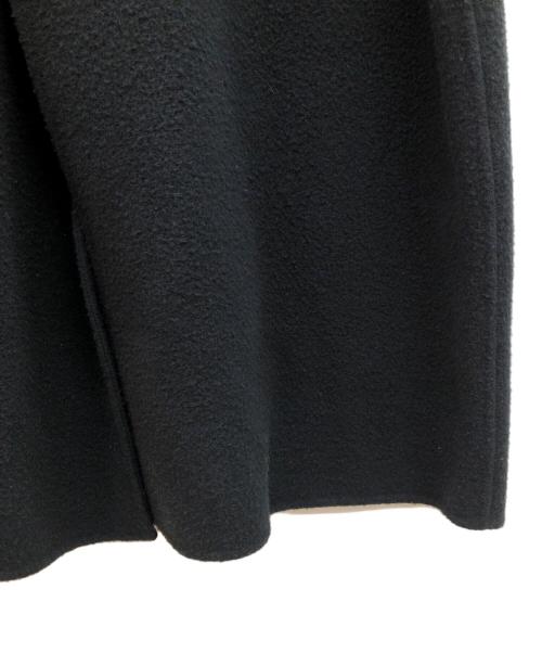 LIDnM（リドム）LIDnM (リドム) ショールカラーケープコート ダークグレー サイズ:Sの古着・服飾アイテム