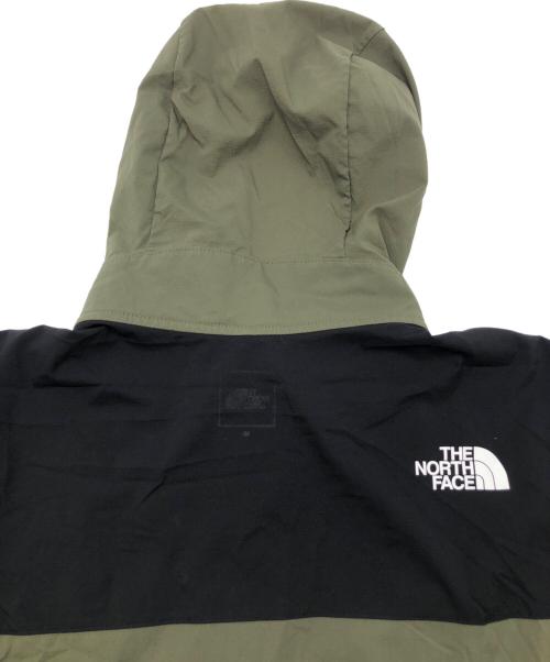 THE NORTH FACE（ザ ノース フェイス）THE NORTH FACE (ザ ノース フェイス) エニータイムウィンドフーディ カーキ×ブラック サイズ:Mの古着・服飾アイテム