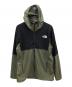 THE NORTH FACE（ザ ノース フェイス）の古着「エニータイムウィンドフーディ」｜カーキ×ブラック