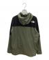 THE NORTH FACE (ザ ノース フェイス) エニータイムウィンドフーディ カーキ×ブラック サイズ:M：7000円